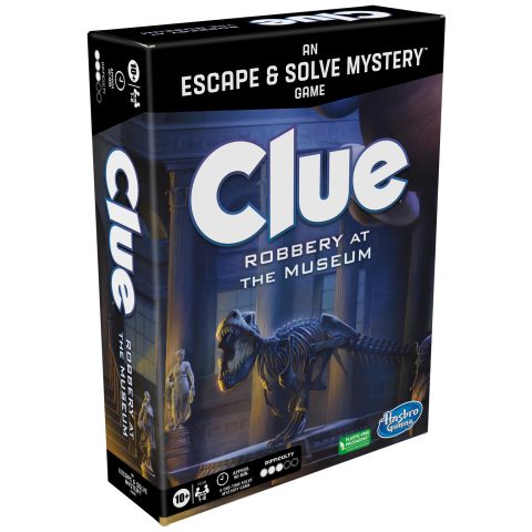 Hasbro Cluedo Clue Clue Robbery at the Museum 90 min Galda spēle Bēgšana