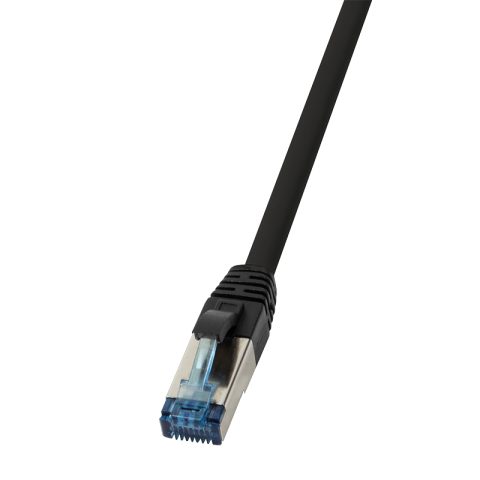 LogiLink CQ6105S tīkla kabelis Melns 15 m Cat6a S/FTP (S-STP)