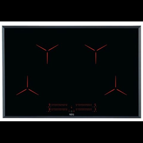 AEG IPE84531FB Black Built-in 78 cm Zone induction hob 4 zone(s)