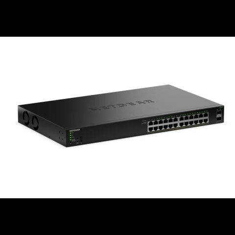 Netgear GS324TPv2 Управляемый L2/L3 Gigabit Ethernet (10/100/1000) Питание по Et…