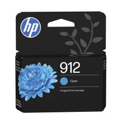 Hewlett Packard (HP) HP 912 Cyan Original Ink Cartridge
