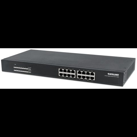 Intellinet 16-Port Gigabit Ethernet PoE+ Switch