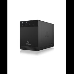 RaidSonic ICY BOX IB-3740-C31 HDD/SSD enclosure Black 2.5/3.5"