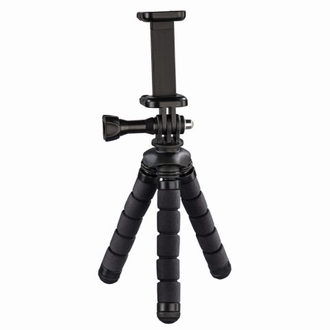 Hama Flex trijkājis Viedtālruņa/aktivitāšu kamera 3 kāja (-s) Melns