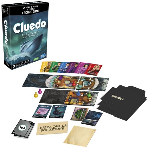 Hasbro Gaming Clue Sabotage on the High Seas 60 min Galda spēle Detektīvs