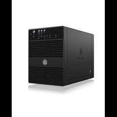Icy Box IB-3640SU3 USB 3.2 Gen 1 (3.1 Gen 1) Type-B Melns