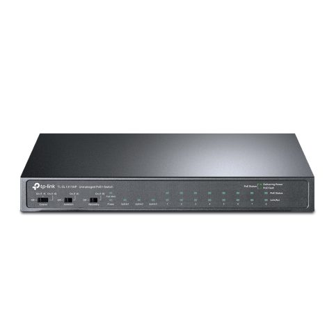 TP-Link TL-SL1311MP сетевой коммутатор Неуправляемый Fast Ethernet (10/100) Пита…