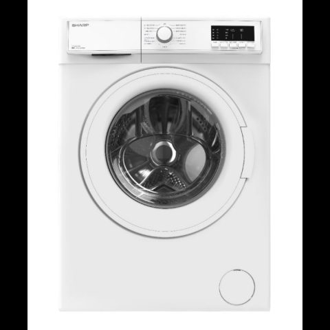 Sharp ES-HFA6122WD-DE washing machine Front-load 6 kg 1120 RPM White