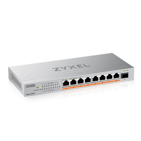 Zyxel XMG-108HP Unmanaged 2.5G Ethernet (100/1000/2500) Power over Ethernet (P…