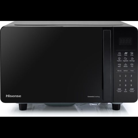 Hisense H20MOBS4HS Black Solo microwave Countertop 20 L 700 W