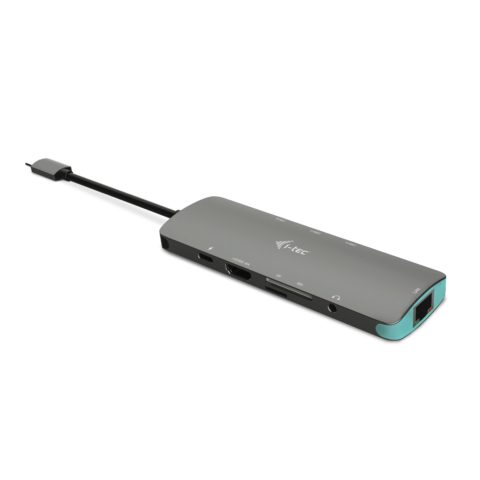 I-tec Metal C31NANODOCKLANPD dokstacija Vadu USB 3.2 Gen 1 (3.1 Gen 1) Type-C…