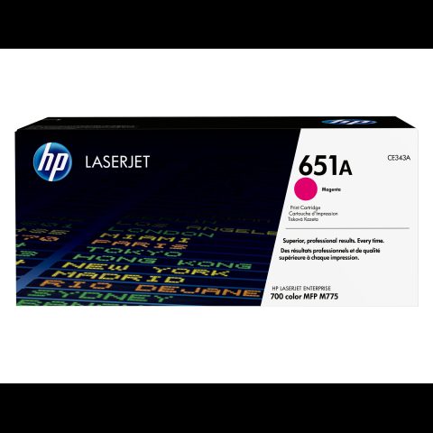 Hewlett Packard (HP) HP 651A Magenta Original LaserJet Toner Cartridge