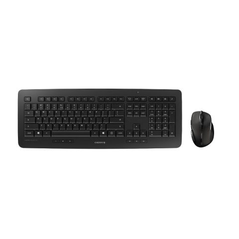 Cherry DW 5100 tastatūra Pele iekļauta Mājas RF Bezvadu Čehu