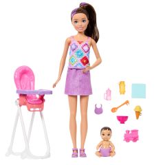 Mattel Barbie Skipper Babysitters Inc. Playset with Skipper Doll