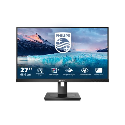 Philips 272S1M/00 computer monitor 68.6 cm (27") 1920 x 1080 pixels Full HD LCD…