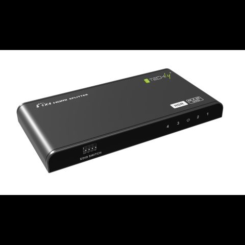 Techly IDATA HDMI2-4K4HDR video sadalītājs HDMI 4x HDMI