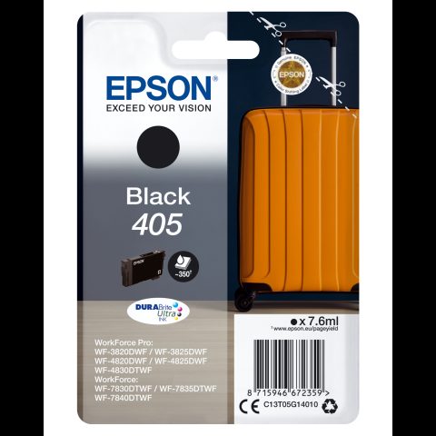 Epson Singlepack Black 405 DURABrite Ultra Ink