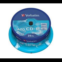 Verbatim CD-R AZO Crystal 700 MB 52x 25 pc(s)