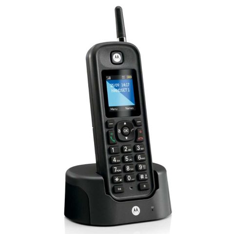 Motorola O201 DECT телефон Идентификация абонента (Caller ID) Черный