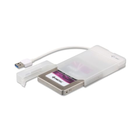 I-tec MYSAFEU314 cieto disku uzglabāšanas sistēma HDD/SSD korpuss Balts 2.5"