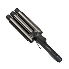 Revamp Progloss Deep Beach Waver Tekstūru matu veidotājs Silts Melns 3 m