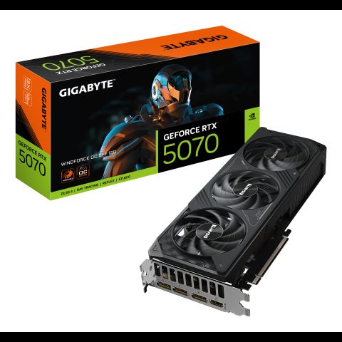 Gigabyte GeForce RTX 5070 WINDFORCE OC SFF 12G NVIDIA 12 GB GDDR7