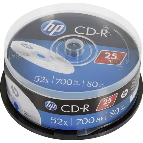 Hewlett Packard (HP) HP CRE00015 blank CD CD-R 700 MB 52x 25 pc(s)