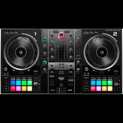 Hercules DJControl Inpulse 500 Melns