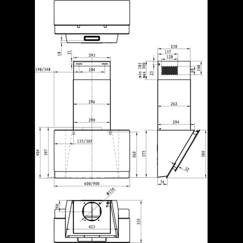 Gorenje WHI649EXBG Sienā iebūvēts Sudrabs