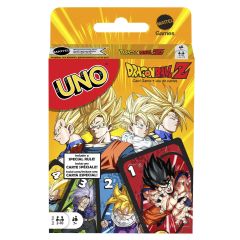 Mattel Games UNO Dragon Ball Z Card Game for Family Night