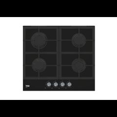 Beko HILG 642C5 SB Черный Встроенный 60 cm Газовый 4 зона(ы)