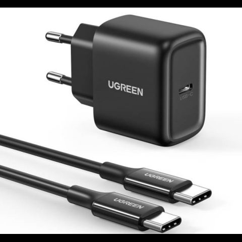 Ugreen CD250 Universāls Melns AC Ātrā uzlāde Iekštelpas
