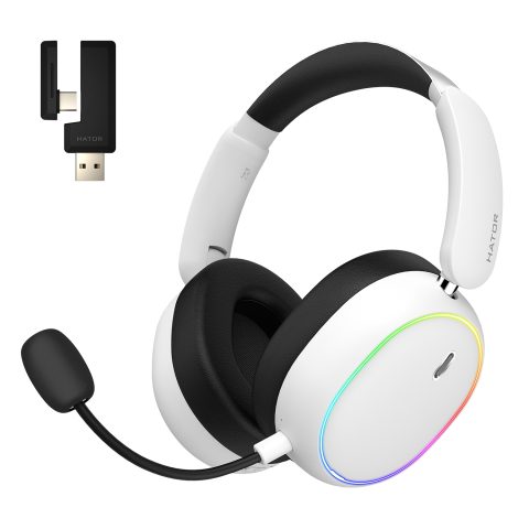 Hator Phoenix 2 Wireless Austiņas Vadu & Bezvadu Speļu USB Type-C / USB Type-A…