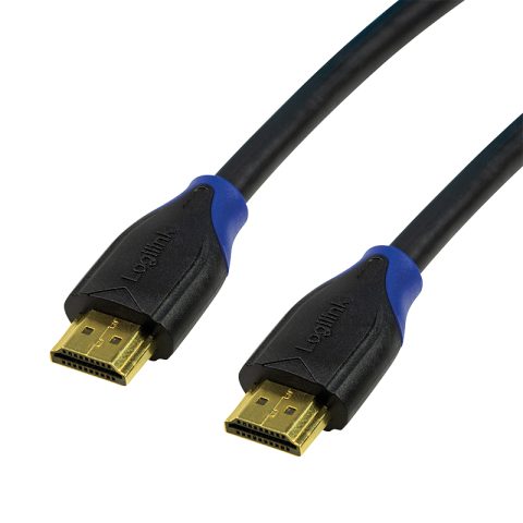 LogiLink CH0066 HDMI kabelis 10 m HDMI Type A (Standard) Melns