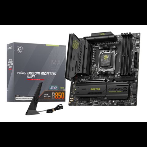 MSI MAG B850M MORTAR WIFI motherboard AMD B850 Socket AM5 micro ATX