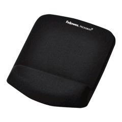 Fellowes Mouse Mat Wrist Support - PlushTouch Mouse Pad with Non Slip Rubber Base…