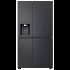 LG GSLE91EVAC side-by-side холодильник Отдельно стоящий 628 L Черный
