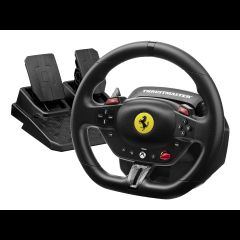 Thrustmaster T98 Ferrari 296 GTS Black USB Steering wheel + Pedals Analogue / Digital…