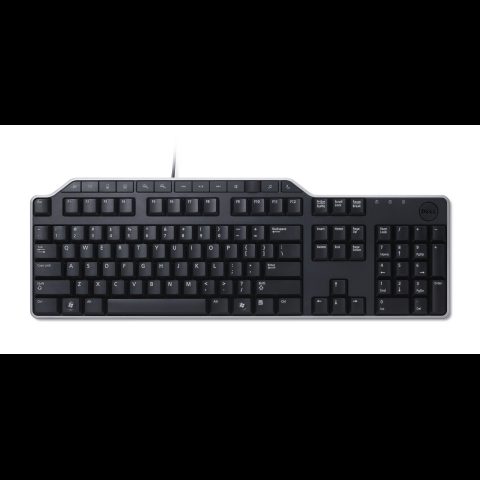 Dell KB522 tastatūra Universāls USB QWERTY US International Melns