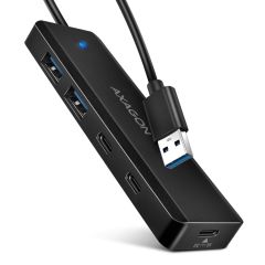 Axagon HUE-C2A 4× USB 5Gbps Hub