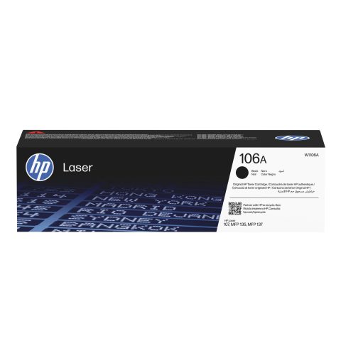 Hewlett Packard (HP) HP 106A Black Original Laser Toner Cartridge