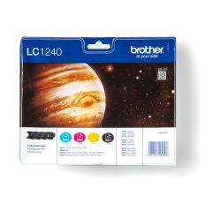 Brother LC1240VALBP струйный картридж 4 шт Подлинный Черный