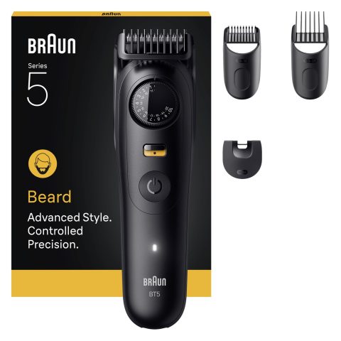 Braun BeardTrimmer 5 80789813 bārdas trimmeris AC/Baterija 20 2 cm Slapjš un s…