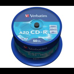Verbatim CD-R AZO Crystal 700 MB 52x 50 pc(s)