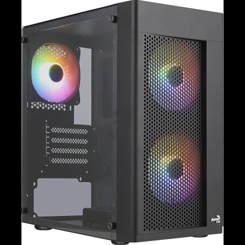 Aerocool Hexform Mini Tower Melns