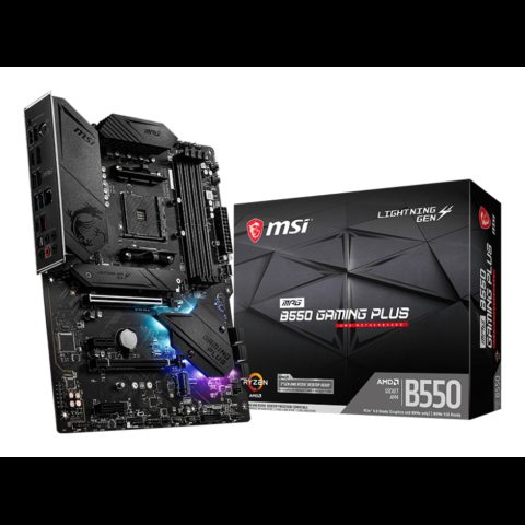 MSI MPG B550 Gaming Plus AMD B550 Ligzda AM4 ATX