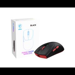 MSI Forge Gm340 Wireless Black pele Speļu Abām rokām RF bezvadu sakari + Blu…