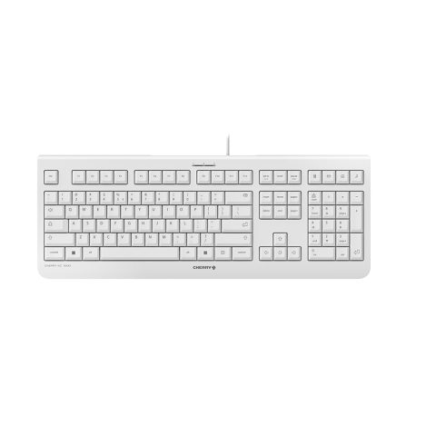 Cherry KC 1000 tastatūra Universāls USB QWERTY Amerikāņu angļu valoda Pelēks