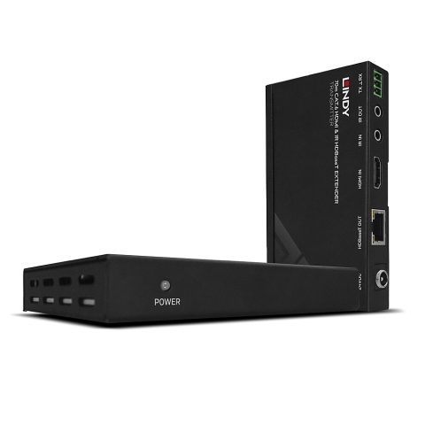 Lindy 38139 AV pagarinātājs Audio/video raidītājs un uztvērējs Melns