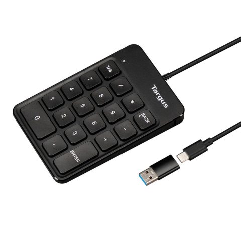 Targus AKP13GL ciparu klaviatūra Universāls USB Melns